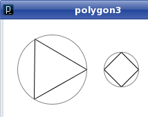 regular triangle and diamond using overloaded functions