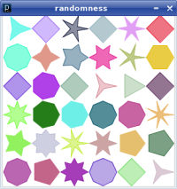 random polygons and stars